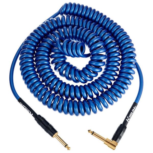 Kirlin Premium Coil Cable 9m Blue