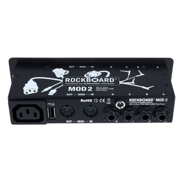 Rockboard MOD 2 V2 Midi & USB Patchbay