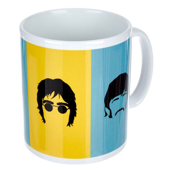 My World Beatles Blue And Yellow Mug