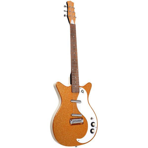 Danelectro 59M NOS+ Orange Metalflake