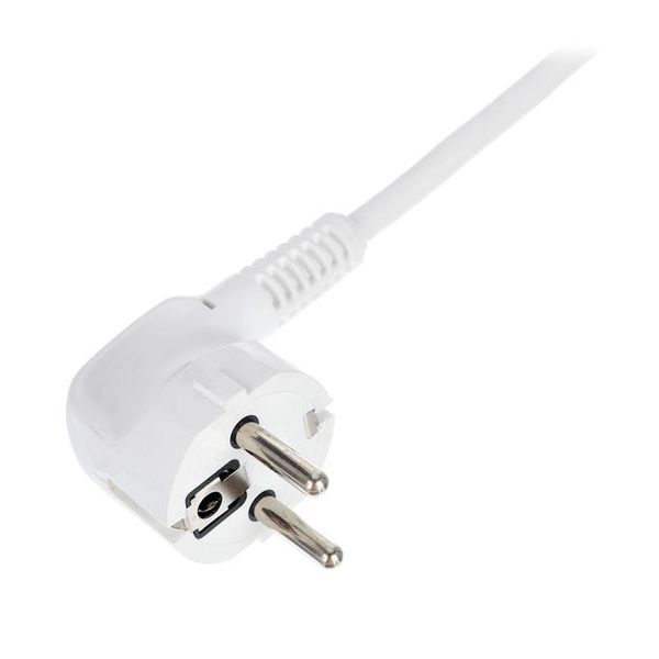 Stairville IEC Power Cable 5,0m WH angled