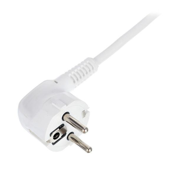 Stairville IEC Power Cable 1,0m WH angled