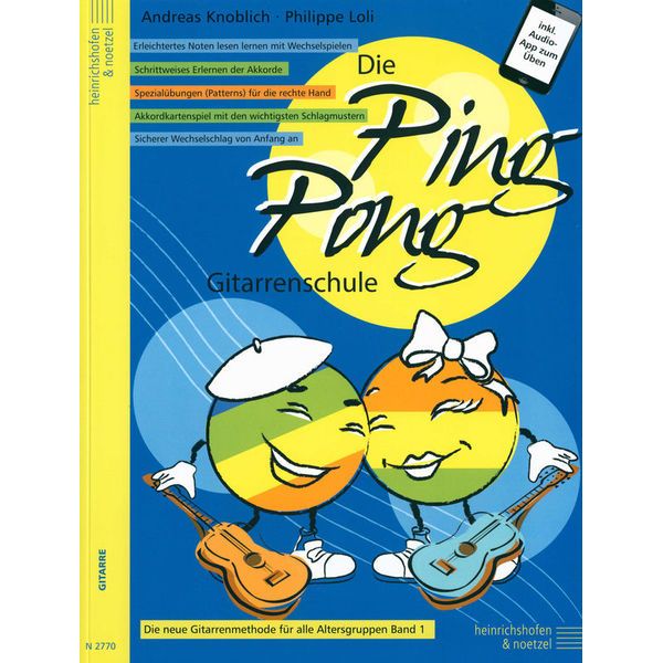 Heinrichshofen's Verlag Die Ping Pong Gitarrenschule
