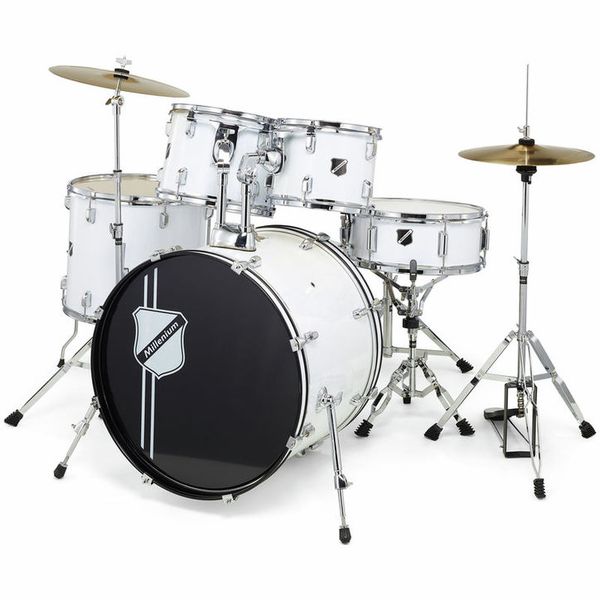 Millenium Focus 20 Drum Set White