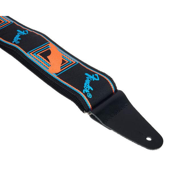 Fender Neon Strap Blue/Orange