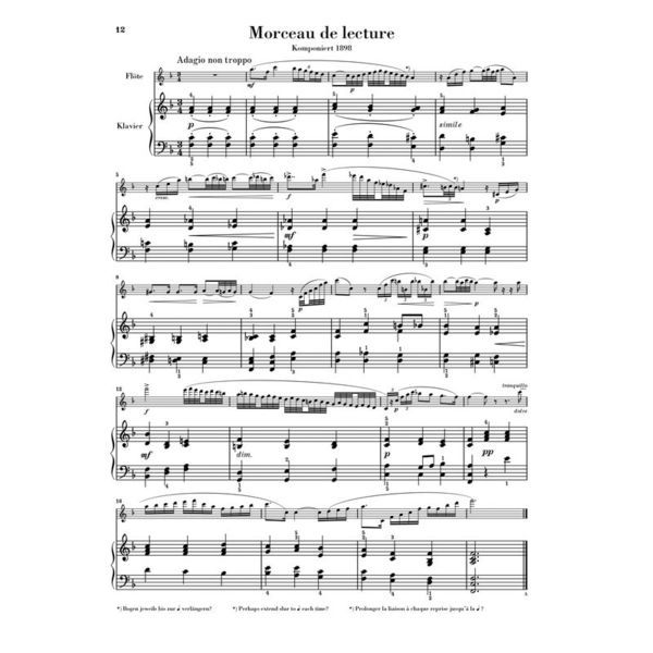 Henle Verlag Fauré Fantaisie op. 79
