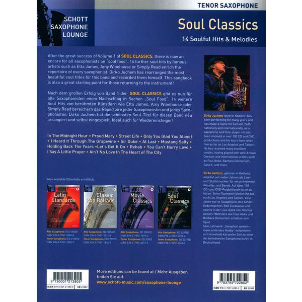 Schott Soul Classics 2 T-Sax