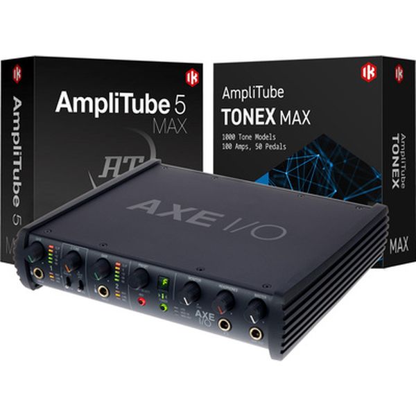 IK Multimedia AXE I/O + AmpliTube 5 MAX