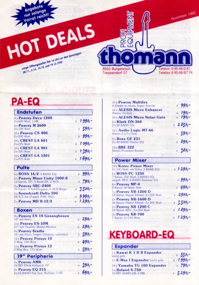 Hot Deals syntyy